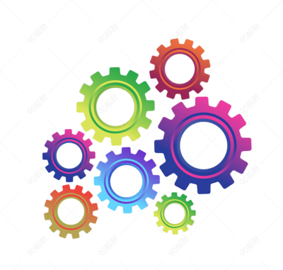 彩色齒輪 科技與美學(xué)的交融